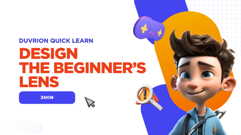 Design – The Beginner’s Lens